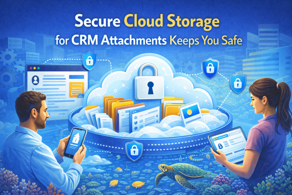 What is Secure Cloud Storage for CRM Attachments? How It Keeps You Safe?